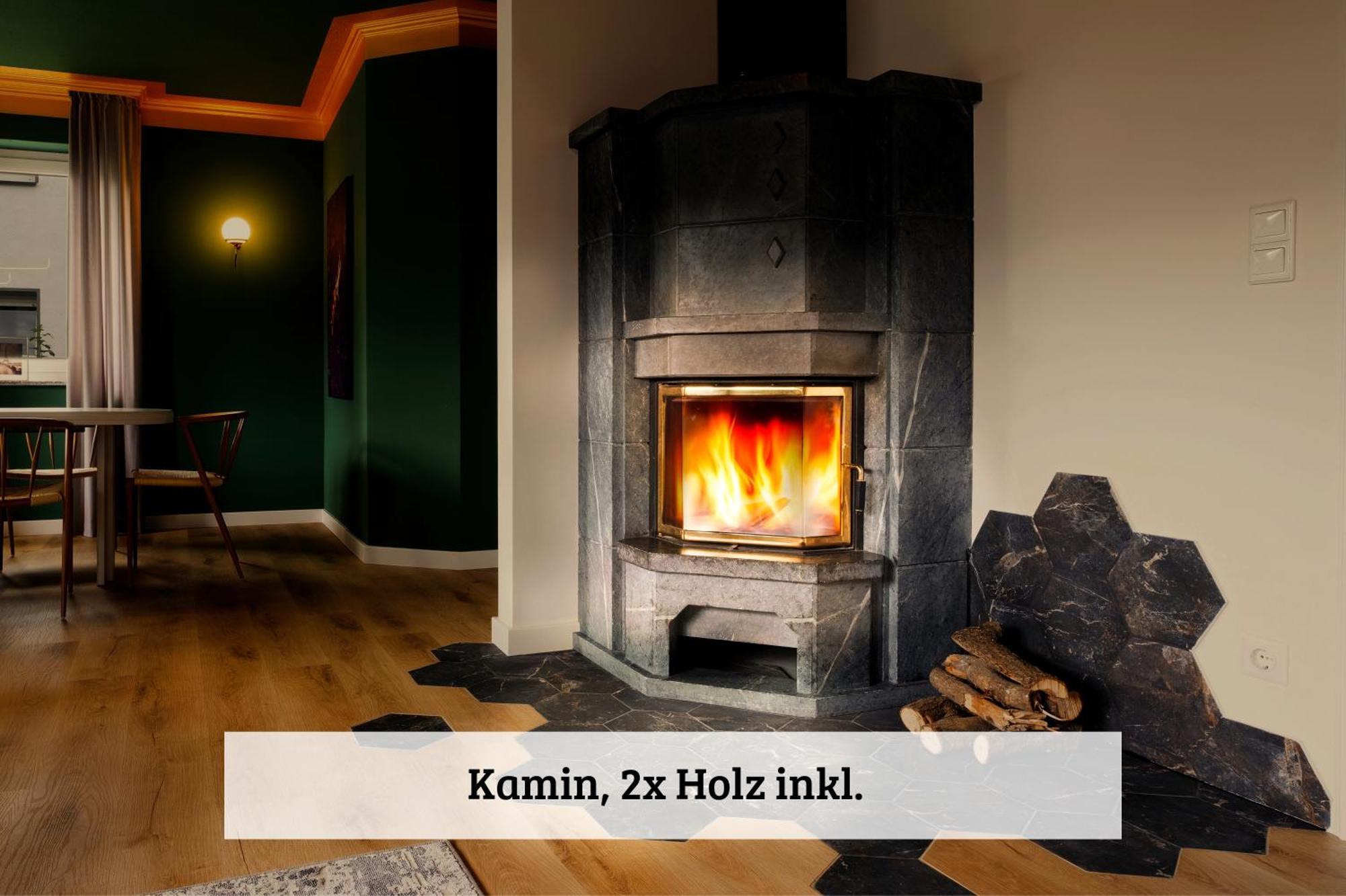 Lenhaus Mit Kamin & Garten - Ferienhaus Im Gruenen 순데름 외부 사진
